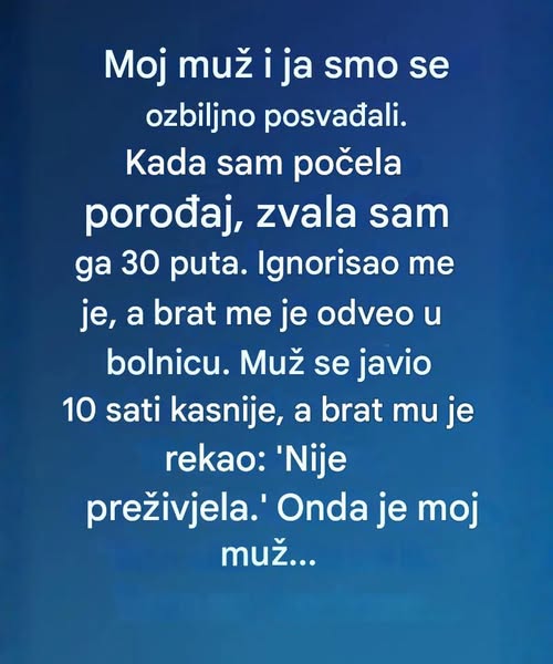 Noć koja je sve promenila: Kako je jedan trenutak u porođajnoj sali vratio ljubav u naš život - featured image