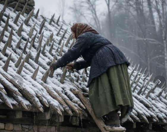 Žena koja je postavljala stake na krov: Tajna koja je spasila njen dom od razorne oluje - featured image