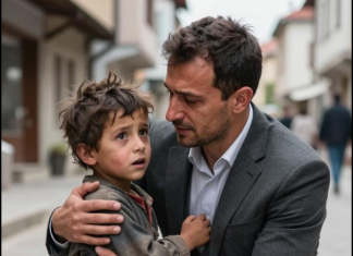 Ljudi su samo prolazili, ali kada ga je čovjek zagrlio – svi su zaplakali