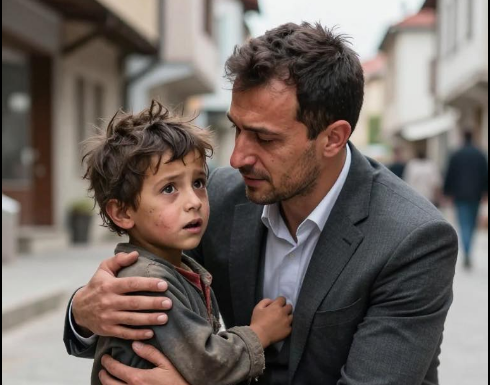 Ljudi su samo prolazili, ali kada ga je čovjek zagrlio – svi su zaplakali