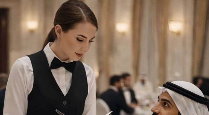 Šeik je pred celim restoranom uvredio konobaricu na arapskom, misleći da je ona glupa devojka, ali postupak konobarice šokirao je ceo restoran, uključujući i samog šeika.