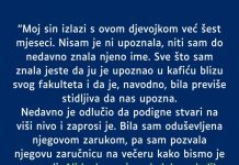 “Sin izlazi 6 mjeseci sa ovom djevojkom a nikada nas nije upoznao. SADA su objavili zaruke…”