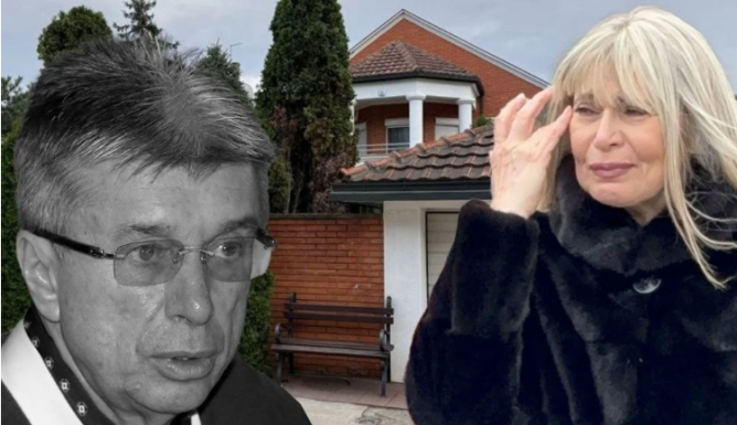 DOM SAŠE POPOVIĆA ZAVIJEN U CRNO: Tuga odzvanja zidinama vile, Suzana Jovanović u suzama!