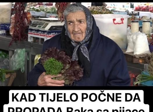 KAD TELO POČNE DA PROPADA Baka sa pijace dala nam je recept “spasa” od 2 sastojka, koji vraća čelično zdravlje…