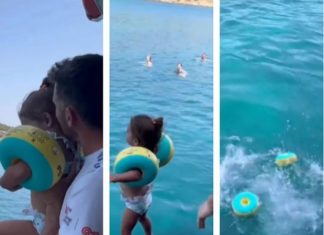 Otac BACIO ĆERKU U MORE DA NAUČI DA PLIVA, a onda se desio NAJVEĆI HOROR IKAD: Zbog njegovog “PODUČAVANJA” srce silazi pravo u pete