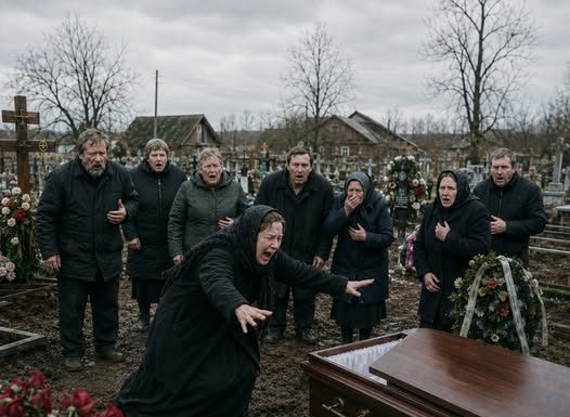 Dok se opraštala od sina, žena je iznenada čula poznati glas iz zatvorenog kovčega i uspaničeno prijurila k njemu. Ali kad su ga otvorili, prisutni se smrzli od užasa……… 😲😲😲