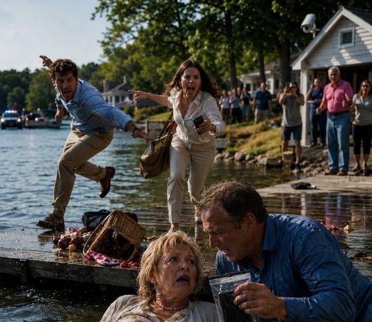 Moj sin i njegova žena gurnuli su mog muža i mene u jezero, a zatim nas ostavili ondje kao da nismo ništa više od problema koji su napokon odbacili. Ležala sam tamo, ozlijeđena i smrznuta, kad je moj muž prošaptao: “Miruj… Pretvaraj se da te nema!”