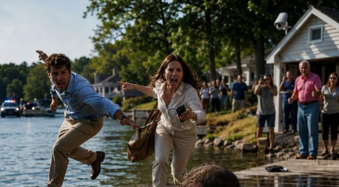 Moj sin i njegova žena gurnuli su mog muža i mene u jezero, a zatim nas ostavili ondje kao da nismo ništa više od problema koji su napokon odbacili. Ležala sam tamo, ozlijeđena i smrznuta, kad je moj muž prošaptao: “Miruj… Pretvaraj se da te nema!”
