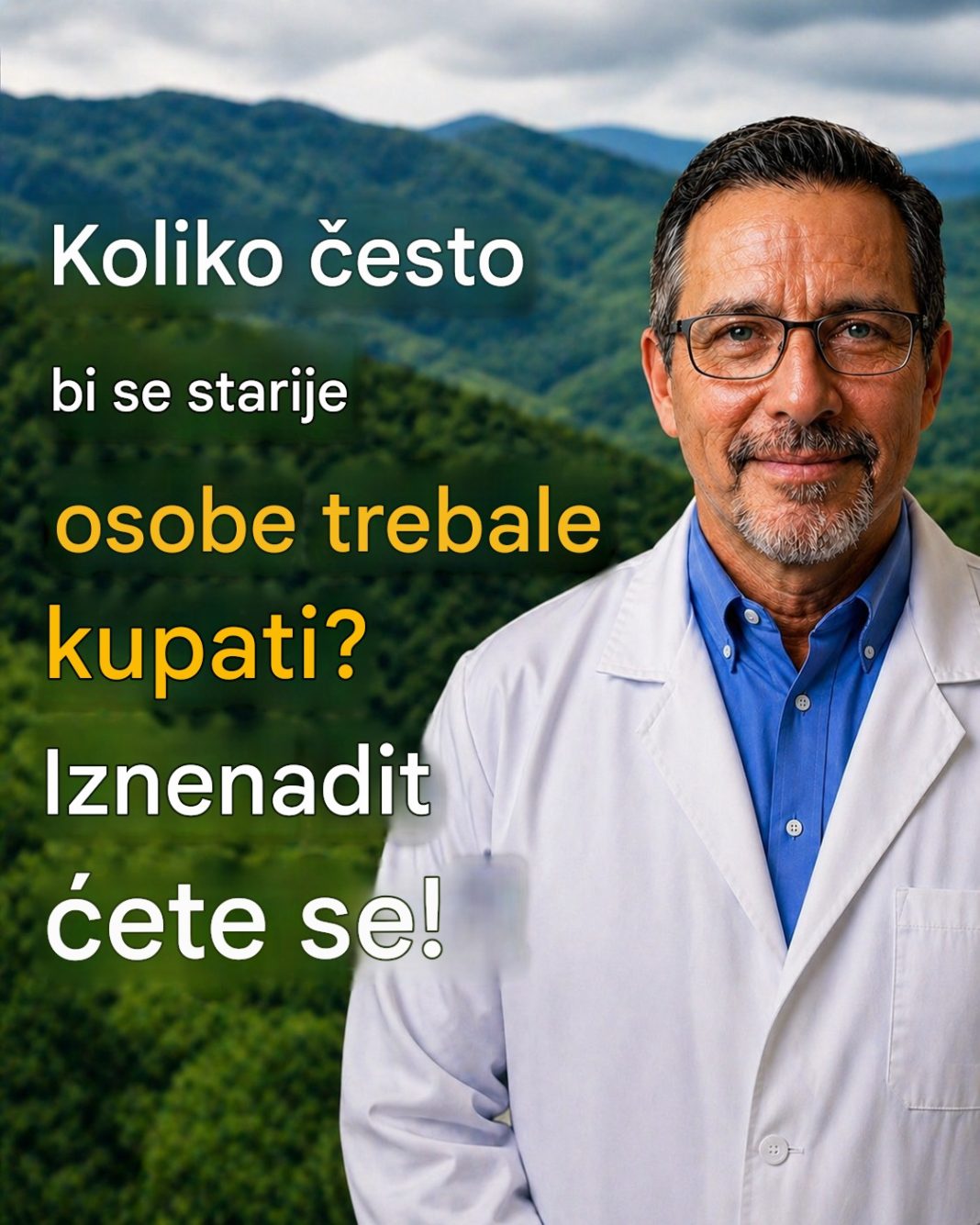 Koliko često bi se starije osobe trebale kupati nakon 70. godine? 7 šokantnih činjenica koje biste trebali znati. … - featured image