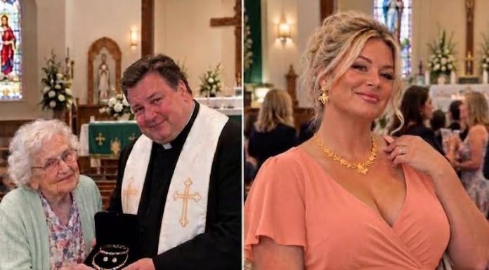 Pre smrti, baka je poklonila našoj parohiji svoj zlatni nakit kako bi pomogla porodicama kojima je pomoć bila potrebna — nedelju dana nakon sahrane ugledala sam ga oko vrata pastorove supruge Pre smrti, baka je poklonila našoj parohiji svoj zlatni nakit kako bi pomogla porodicama kojima je pomoć bila potrebna — nedelju dana nakon sahrane ugledala sam ga oko vrata pastorove supruge - featured image