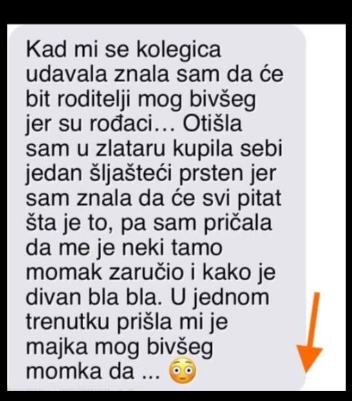 “Kad mi se kolegica udavala znala sam da će bit roditelji mog bivšeg ..” - featured image