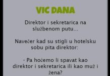 VIC DANA: Direktor i sekretarica na službenom putu VIC DANA: Direktor i sekretarica na službenom putu - featured image