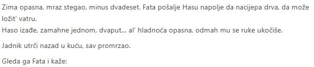 Vic dana: Fata grije Hasu - featured image