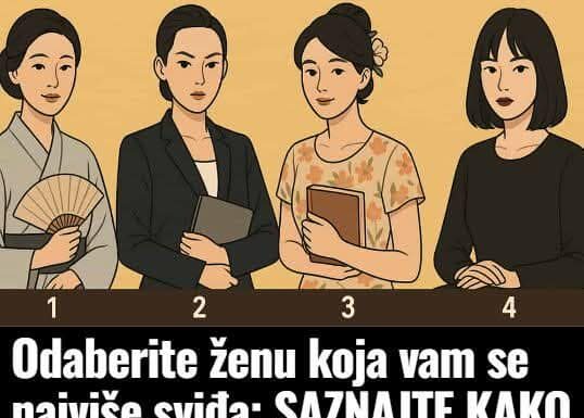 Odaberite ženu koja vam se najviše sviđa: SAZNAJTE KAKO VAS DRUGI VIDE I ŠTO LJUDI MISLE O TEBI Odaberite ženu koja vam se najviše sviđa: SAZNAJTE KAKO VAS DRUGI VIDE I ŠTO LJUDI MISLE O TEBI - featured image